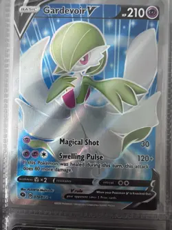 Pokemon Gardevoir v TCG Champions Path Holo Card 070/073 Full Art Ultra Rare NM - Image 1
