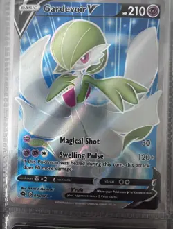 Pokemon Gardevoir v TCG Champions Path Holo Card 070/073 Full Art Ultra Rare NM - Image 2