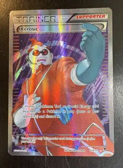 Xerosic 119/119 Full Art Ultra Rare Phantom Forces Pokemon TCG Card NM - Image 1