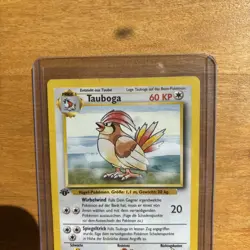 1st Edition Pidgeotto (Tauboga) 22/102 - NM Rare - German Base Set Pokemon Card - Image 2