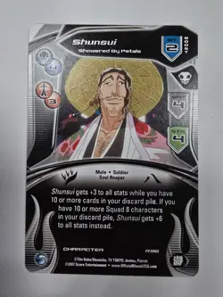 Bleach TCG Shunsui Showered By Petals #R96 RARE CCG Trading Card Game - Image 1
