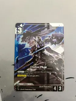 Gundam Card Game - Delta Plus - GD01-006 R+ - Alternate Art English - Image 1