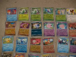 Pokemon 151 Scarlet & Violet TCG 2023 MEW EN - 80+ card - no duplicates - Image 2