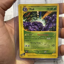 Muk 23/147 NM Regular Rare Aquapolis Pokemon TCG Near Mint Pokemon Card Vintage - Image 1