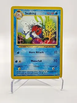 Seaking 1999 Jungle Set Wizards 46/64 Uncommon Pokemon Card Game Tcg - Image 1