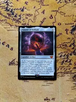 Palantir of Orthanc Mythic Lord of the Rings (LTR) MTG - Image 1
