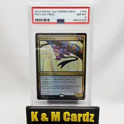 MTG - Modern Horizons 3 - Psychic Frog - Graded PSA 8 - Image 1