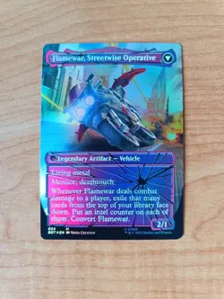 Flamewar, Brash Veteran Foil (Universes Beyond - Transformers) - Magic MTG - Image 2