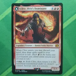 Clive Ifrit's Dominant / Ifrit, Warden of Inferno MTG: Final Fantasy MTG NM - Image 1