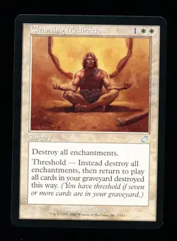* * 1x Cleansing Meditation x1 * * Torment MTG NM Near Mint or Close - Image 1