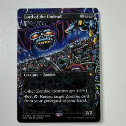 Wizards of the Coast Lord of the Undead Special Guests Mythic Black Borderless … - Image 1