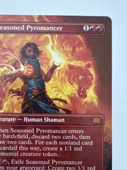 Seasoned Pyromancer (Borderless) Double Masters 2022 Regular - Image 3