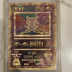 Pokemon Ancient Mew Holo Card - Image 1