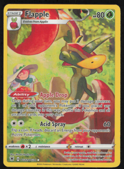 Pokemon Card Flapple TG02/TG30 Astral Radiance Trainer Gallery - Near Mint - Image 1