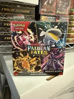 Pokemon Scarlet & Violet Paldean Fates Booster Bundle Sealed- 1 Box - Image 1