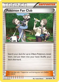 XY - Flashfire #94/106 Pokemon Fan Club - Image 1