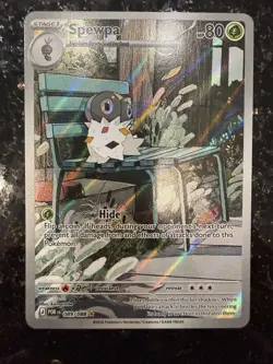 Spewpa 089/088 Illustration Rare Perfect Order Pokemon TCG #2 - Image 1