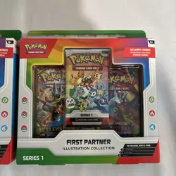 Pokemon TCG First Partner Illustration Collection Series 1 New Sealed lot of 2 - Image 3