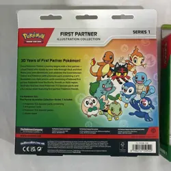 Pokemon TCG First Partner Illustration Collection Series 1 New Sealed lot of 2 - Image 4
