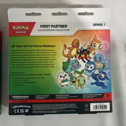 Pokemon TCG First Partner Illustration Collection Series 1 New Sealed lot of 2 - Image 5