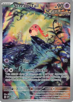 Scream Tail 065 Holo Promo Scarlet & Violet Promo Pokemon Lightly Played - Image 1