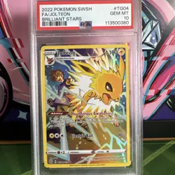 Jolteon #TG04/TG30 - 2022 Pokemon SWSH Brilliant Stars - Gem MINT PSA 10 - Image 1