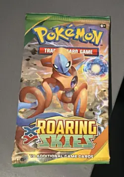 Pokemon TCG XY Roaring Skies Booster Pack Deoxys 820650805004 - Image 1