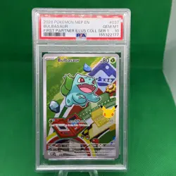 2026 POKEMON FIRST PARTNER ILLUSTRATION COLLECTION KANTO PSA 10 SEQUENTIAL SET - Image 2