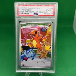 2026 POKEMON FIRST PARTNER ILLUSTRATION COLLECTION KANTO PSA 10 SEQUENTIAL SET - Image 4