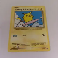 The Pokemon Company Surfing Pikachu Evolutions Secret Rare 111/108 English - Image 1