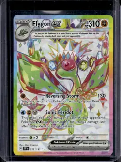 2024 Pokemon Surging Sparks Flygon Ex #222/191 - Image 1