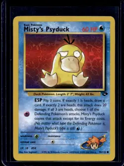 2000 Pokemon Gym Challenge Misty's Psyduck #90/132 - Image 1