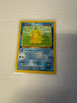 Pokemon TCG Team Rocket Psyduck 65/82 1st Edition LP-NM - Image 2