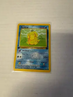 Pokemon TCG Team Rocket Psyduck 65/82 1st Edition LP-NM - Image 4