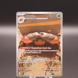 Pokemon TCG SV10: Destined Rivals 186/182 IR Crustle - Image 1