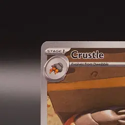 Pokemon TCG SV10: Destined Rivals 186/182 IR Crustle - Image 2