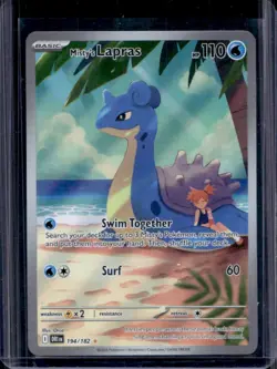 2025 Pokemon Destined Rivals Misty's Lapras #194/182 - Image 1