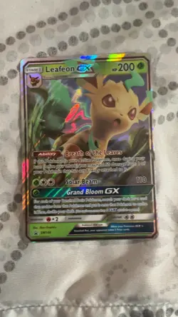 Leafeon GX SM146 Promo SM Black Star Promos Pokemon Near Mint - Image 1