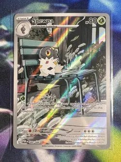 2026 Pokemon Perfect Order Spewpa 89/88 Illustration Rare English - Image 1