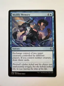 Modify Memory - MTG Commander Legends: Battle for Baldur's Gate - NM - Image 1