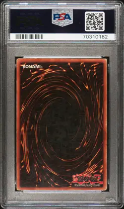 Blue Eyes White Dragon SDK-001 Ultra Rare HEAVY FOIL BLEED Yugioh PSA 5 *182 - Image 2