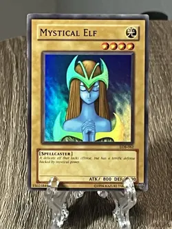 Mystical Elf – LOB-062 – Unlimited – Ultra Rare – Yu-Gi-Oh! - Image 3