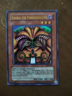 Exodia the Forbidden One LOB-124 The Legend of Blue Eyes White Dragon Unlimited - Image 1
