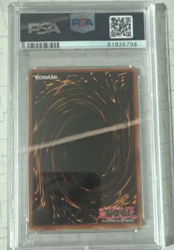 Konami Blue-Eyes White Dragon SDK-001 Ultra Rare Unlimited PSA 4 2002 - Image 2