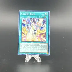 *** GOLDEN RULE *** 1ST EDITION SECRET RARE MINT/NM BLMR-EN035 YUGIOH! - Image 1