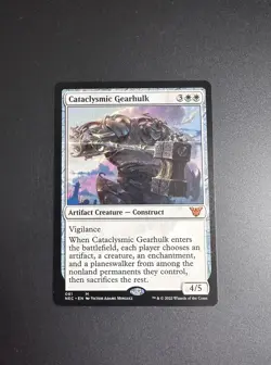 Cataclysmic Gearhulk - NM - MTG Neon Dynasty - Magic the Gathering - Image 1