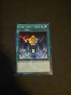 Yugioh Level Limit - Area B Astral Pack AP07-EN010 NM Super Rare - Image 1
