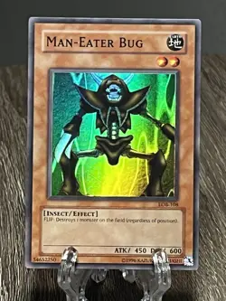 Man-Eater Bug – LOB-108 – Unlimited – Rare – Yu-Gi-Oh! - Image 2