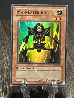 Man-Eater Bug – LOB-108 – Unlimited – Rare – Yu-Gi-Oh! - Image 3