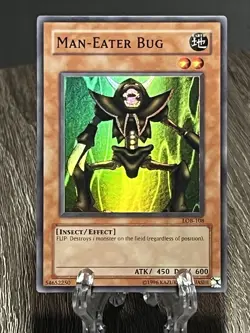 Man-Eater Bug – LOB-108 – Unlimited – Rare – Yu-Gi-Oh! - Image 4